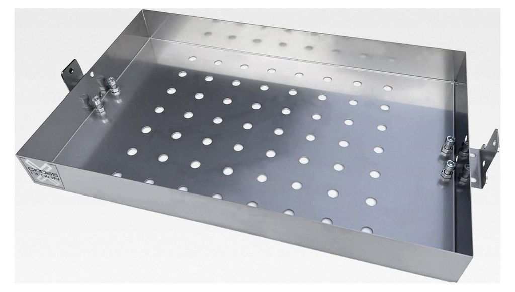 XL Holzkohleschale von CROSS DESIGN, kompatibel mit ACTIVA, deluxe4home, GRILLMEISTER Toronto, Jamestown Jaxon XL, KESSER, Mr. Gardener, Royal Gour...