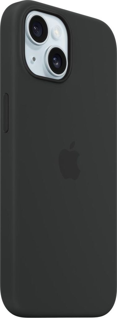 coque en silicone pour iPhone 15 avec MagSafe - Noir Image du produit 