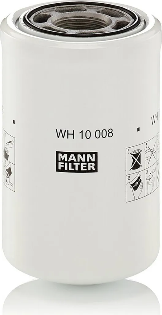 Filtre Hydraulique MANN-FILTER WH 10 008 pour John Deere Série 6000