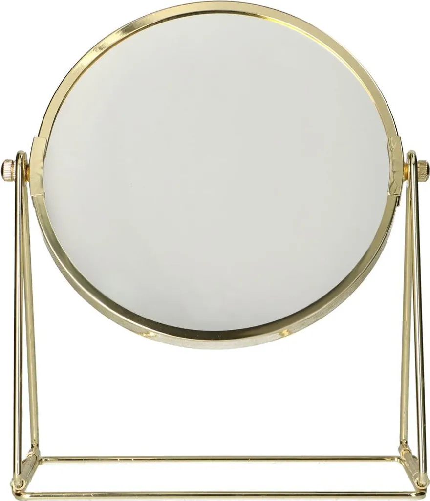Specchio Vintage LSP Cornice Oro 22cm - Ingranditore Retro 3x