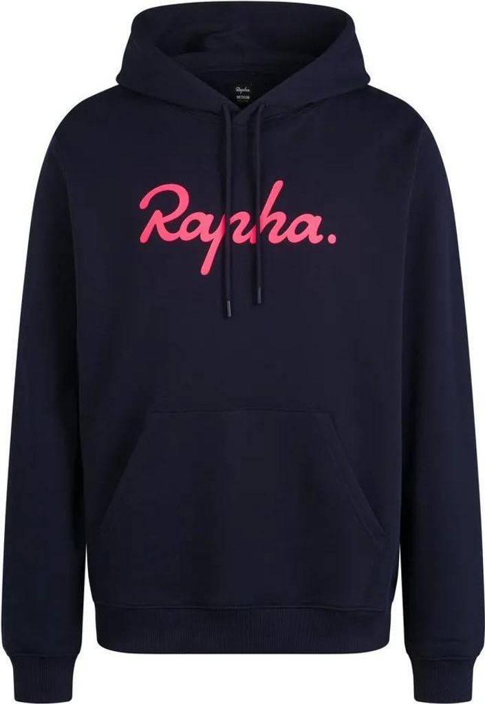 Rapha Heavyweight Baumwolle Large Logo Kapuzenpullover Blau L Herren Blau L