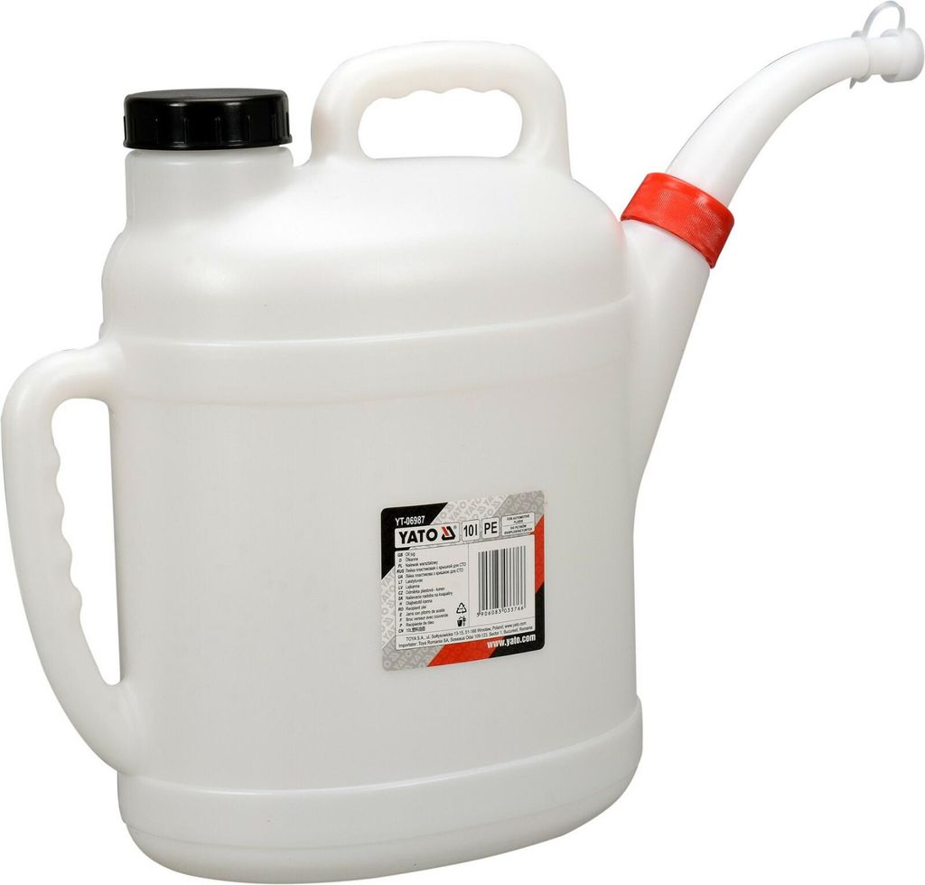 Bidon d'huile 10 litres Récipient avec bec verseur YT-06987 Image du produit 