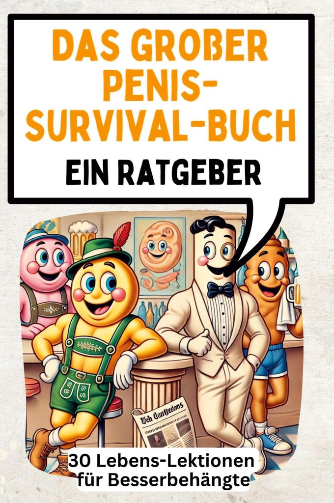 Das großer Penis-Survival-Buch - 30 Lebens-Lektionen für Besserbehängte