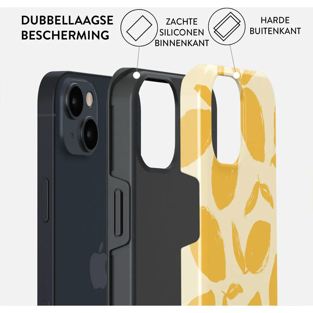 Protection iPhone 13 Robuste Idéale pour le Quotidien Motif Lemon Tart