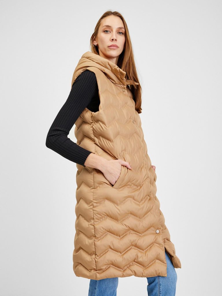 Orsay Braune Steppweste für Damen 808006-085000__36