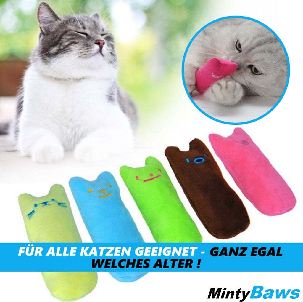 MintyBaws catnip cushion cat toy cat activity Kaufland.cz
