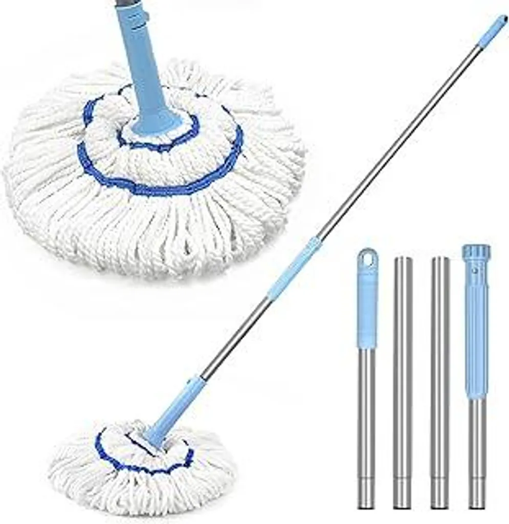 Mop Auto-strizzante NEWE Blu Chambray - Pulizia Pavimenti Professionale