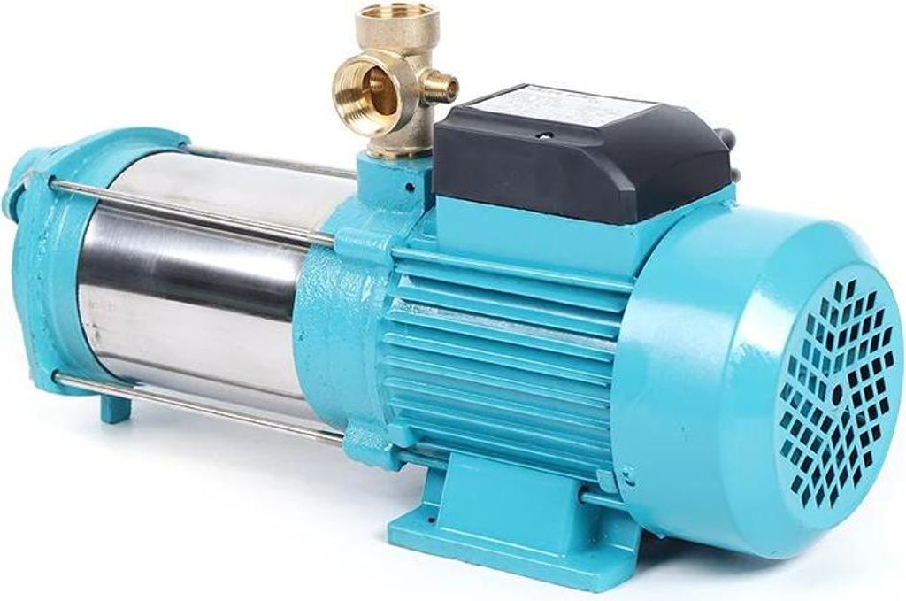 Wasserpumpe - Selbstansaugende Kreiselpumpe - 1300 W - 4000 l/h - Für Haus & Garten - - EU‐Stecker
