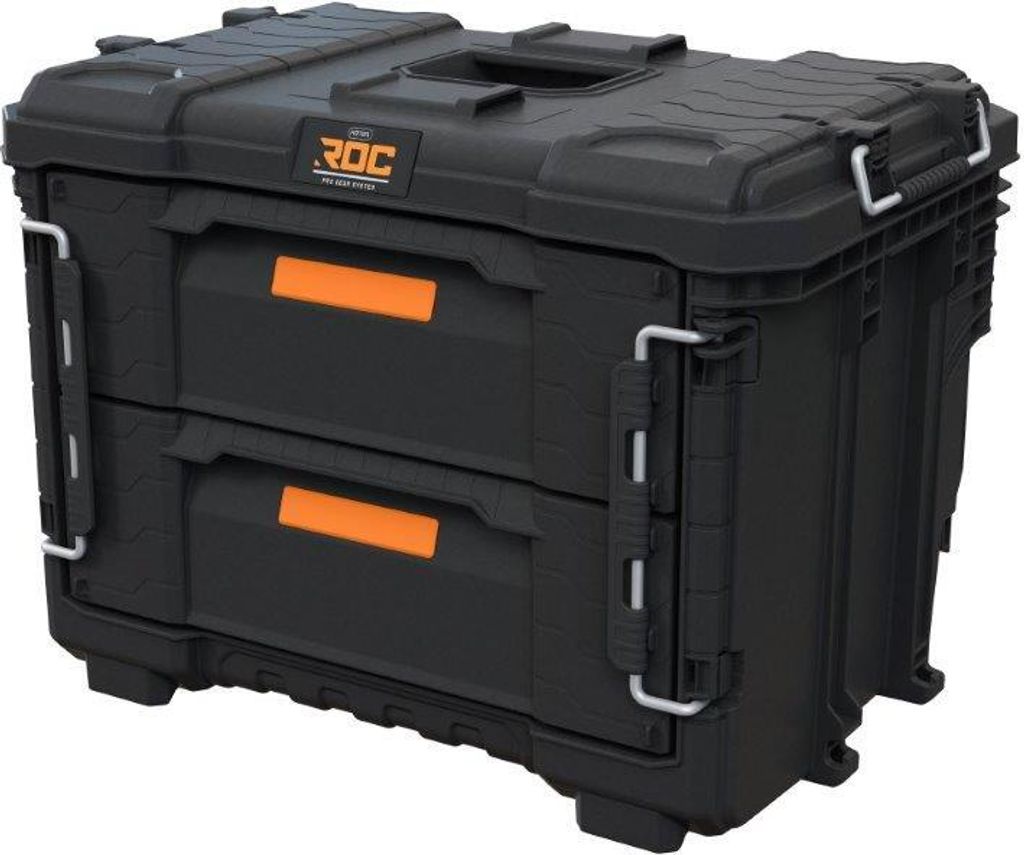 Skrzynka Keter ROC Pro Gear 2.0 z dwiema szufladami Zdjęcie produktu 