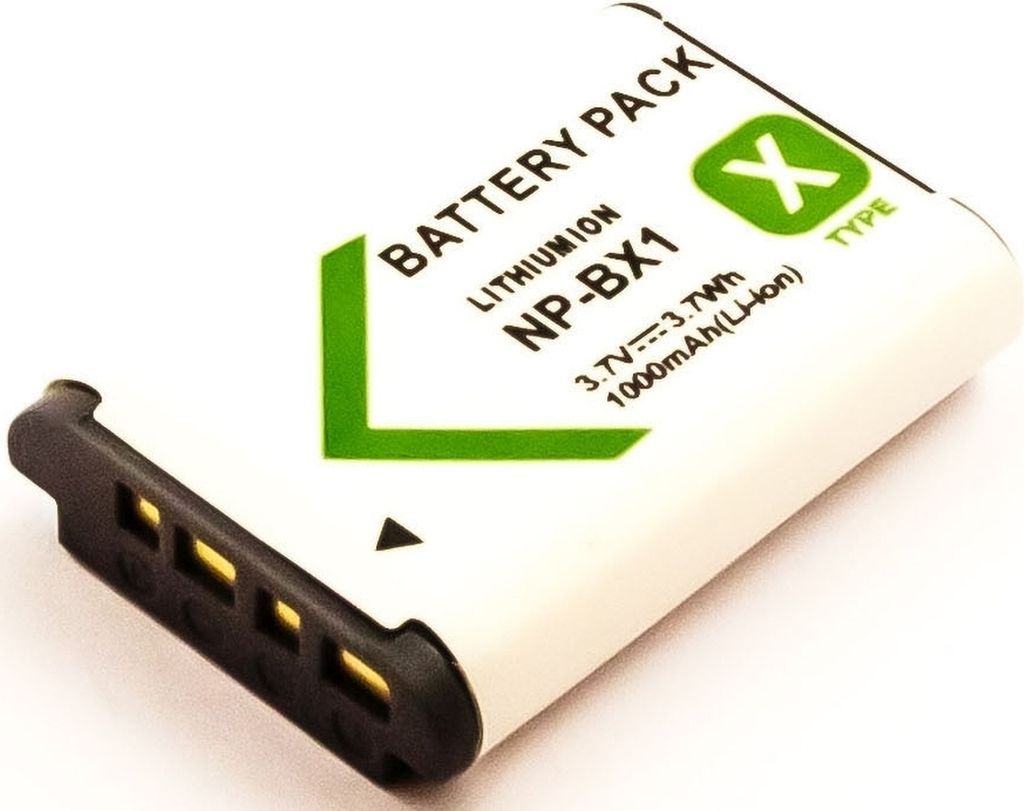 Akku für Sony DSC-HX99 Li-Ion 3,6 Volt 1000 mAh schwarz