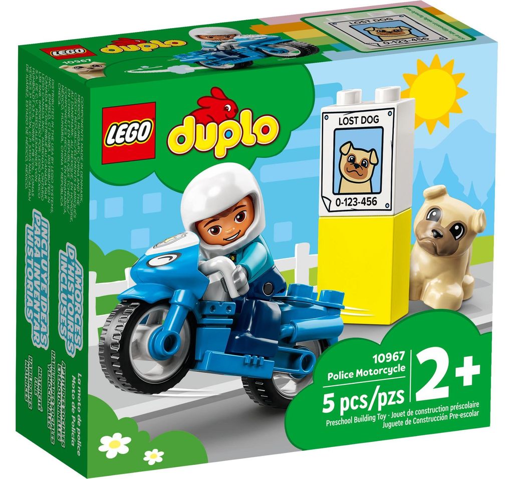 LEGO® DUPLO® 10967 Polyizeimotorrad Zdjęcie produktu 