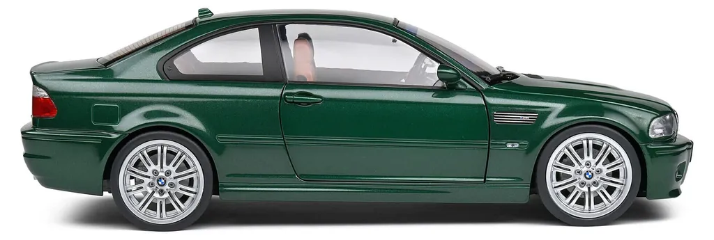 Complétez votre Collection : BMW E46 M3 Coupe 2000 Solido 1/18 Verte Précise - 4