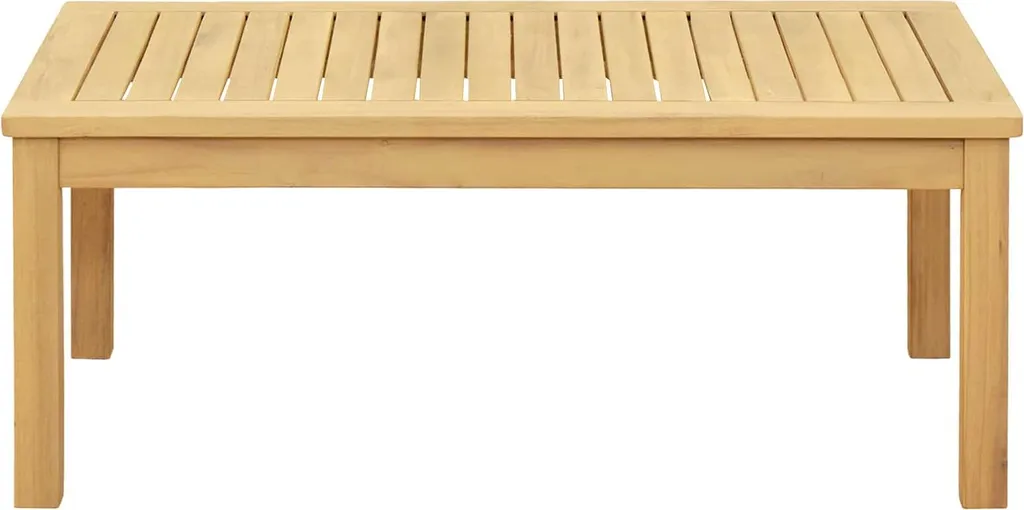 Offerta Tavolino vidaXL Acacia Massello 90x50x36 cm Legno Chiaro