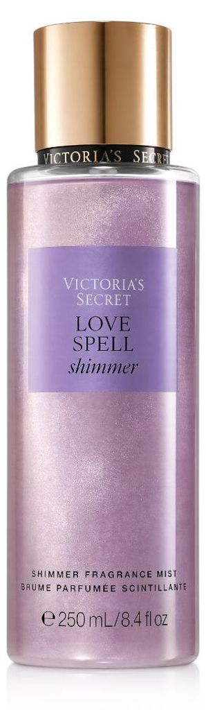 Victoria's Secret Love Spell, spray corporal con brillo, Imagen del producto 