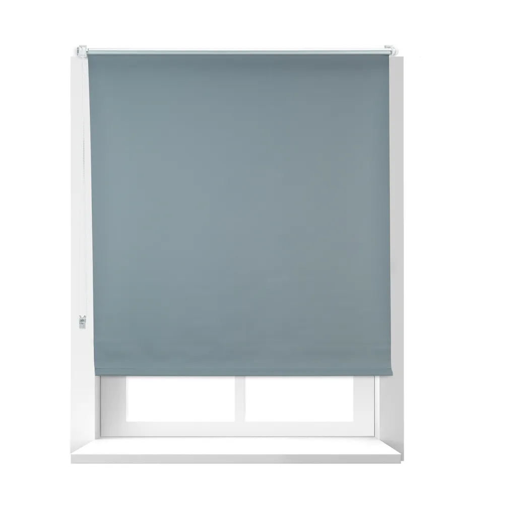 Store Enrouleur Occultant Gris 110x160 cm - Kit de 3 Rideaux Thermiques