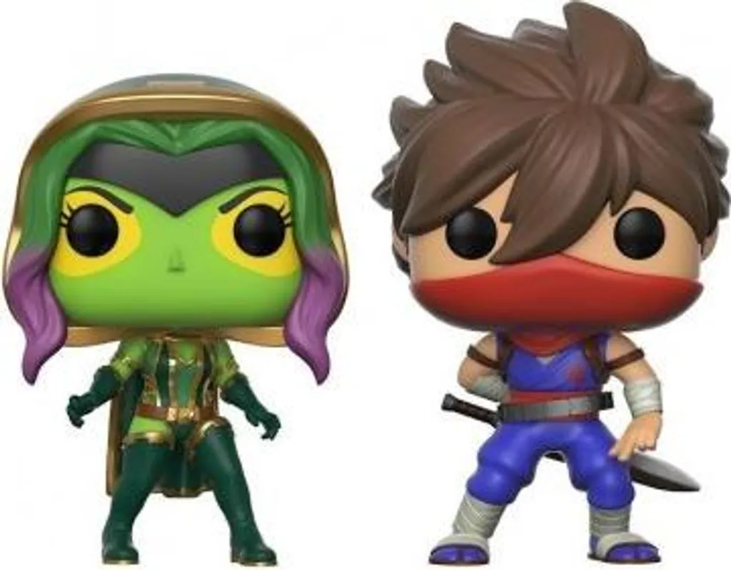 Figurine Pop Gamora vs Strider Marvel vs Capcom pack de collection