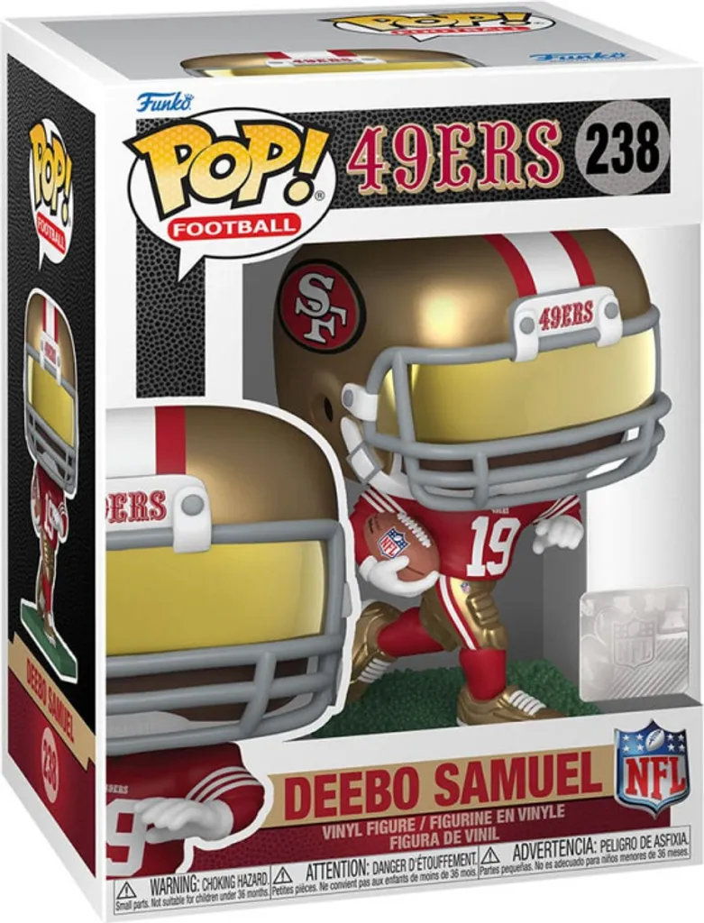 Funko Pop! NFL Deebo Samuel 238 figurine articulée 49ers San Francisco