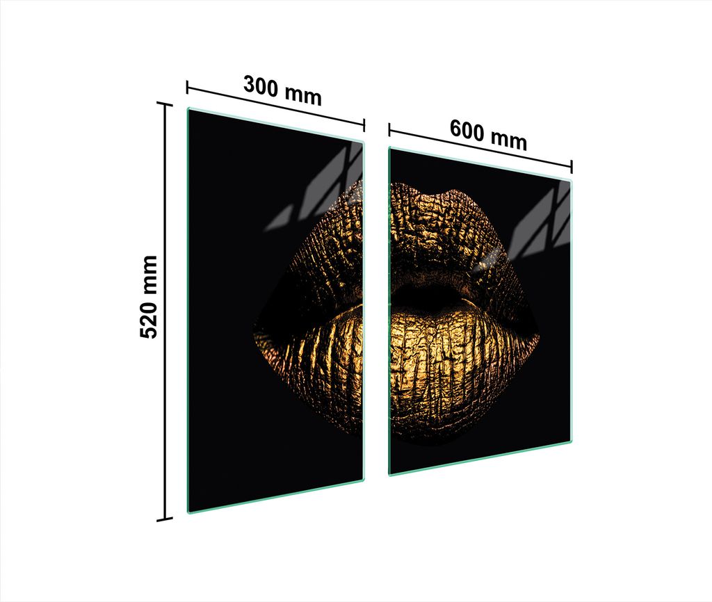 Glasschutzplatte Für Herd 90X52 Mund