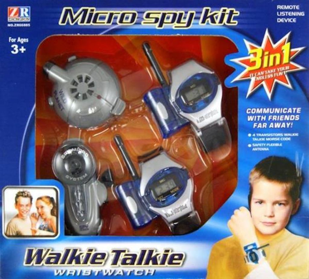 Spionage-Set Walkie - Talkie ZR66885 Produktbild 