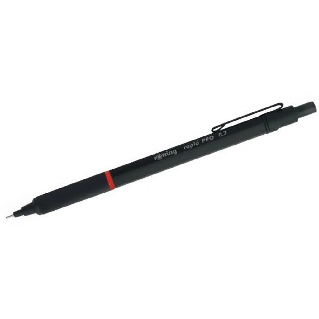 Porte-mine Anticasse Rotring Rapid PRO 0,7mm Noir Mat en Coffret