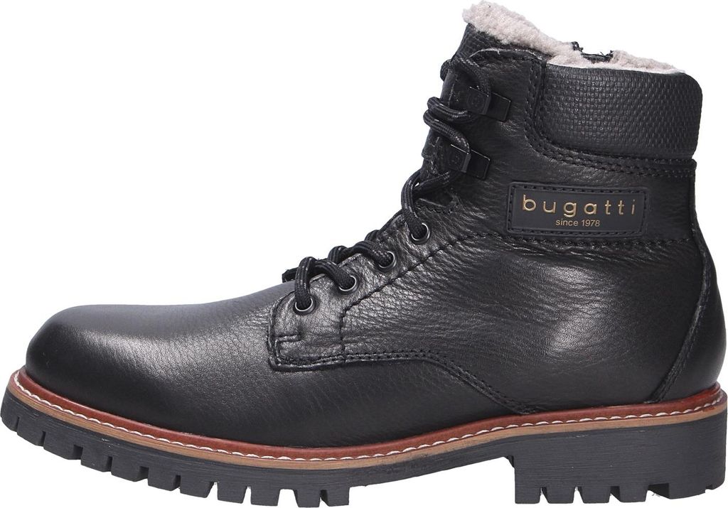 Herren Stiefelette black BUGATTI von Größe 41 bis 46