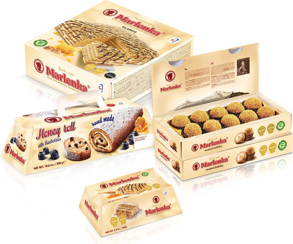 MARLENKA® Grand prodotto mix miele - Torta al miele con Immagine del prodotto 