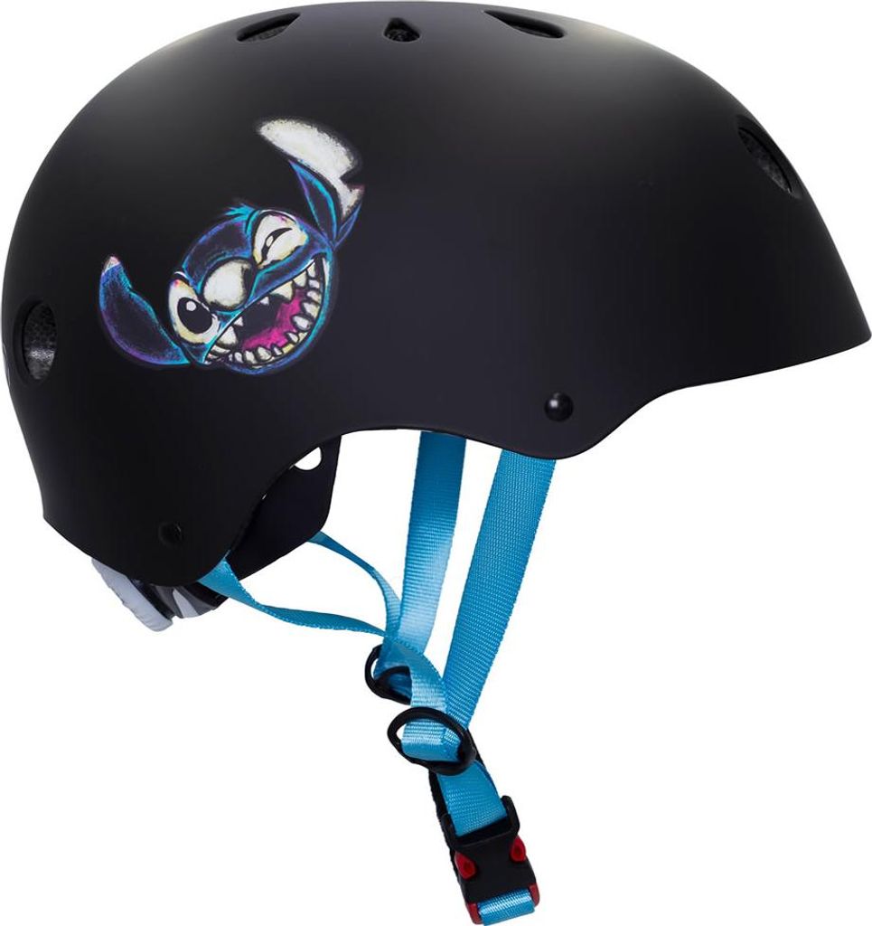 Stitch Fahrradhelm Skater Kinder Helm BMX verstellbar 52 - 56 cm