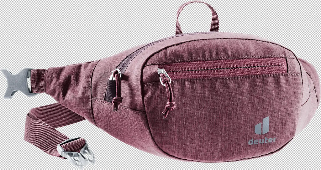 Sac banane Deuter Belt I en polyamide ripstop rouge - Sacoche robuste
