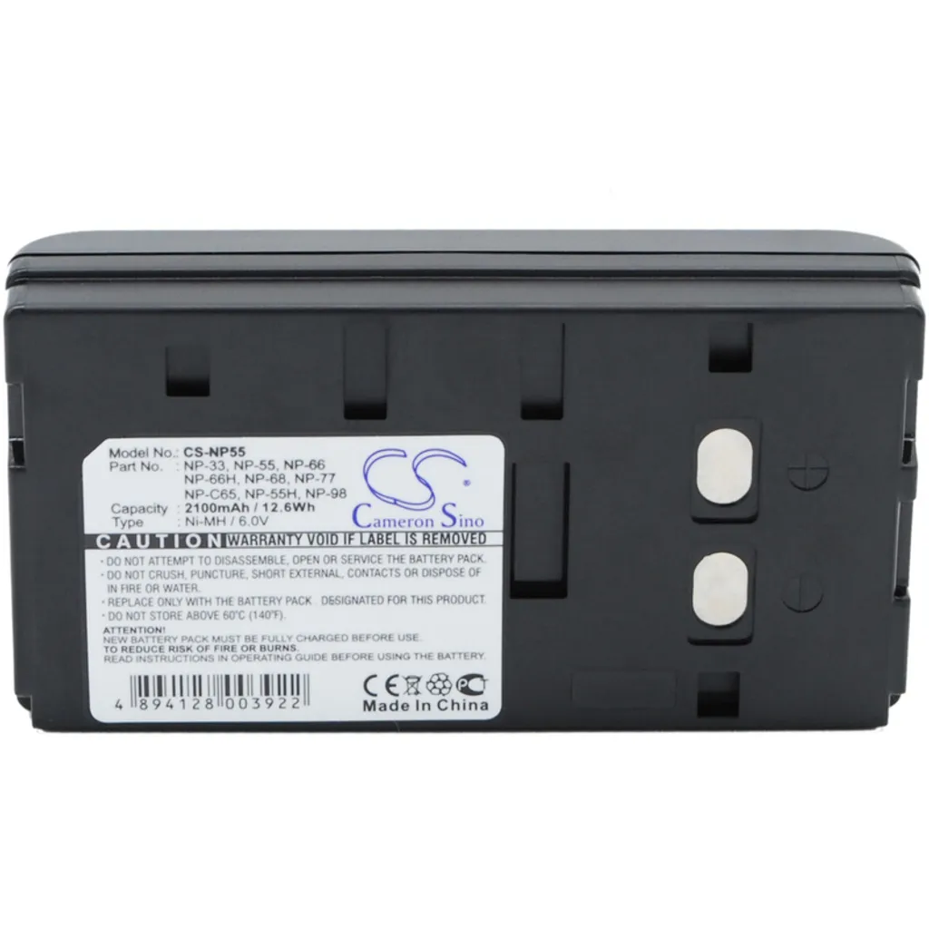 Batterie NP-55 pour numérisation vidéo et lecture de cassettes Hi8 Video8