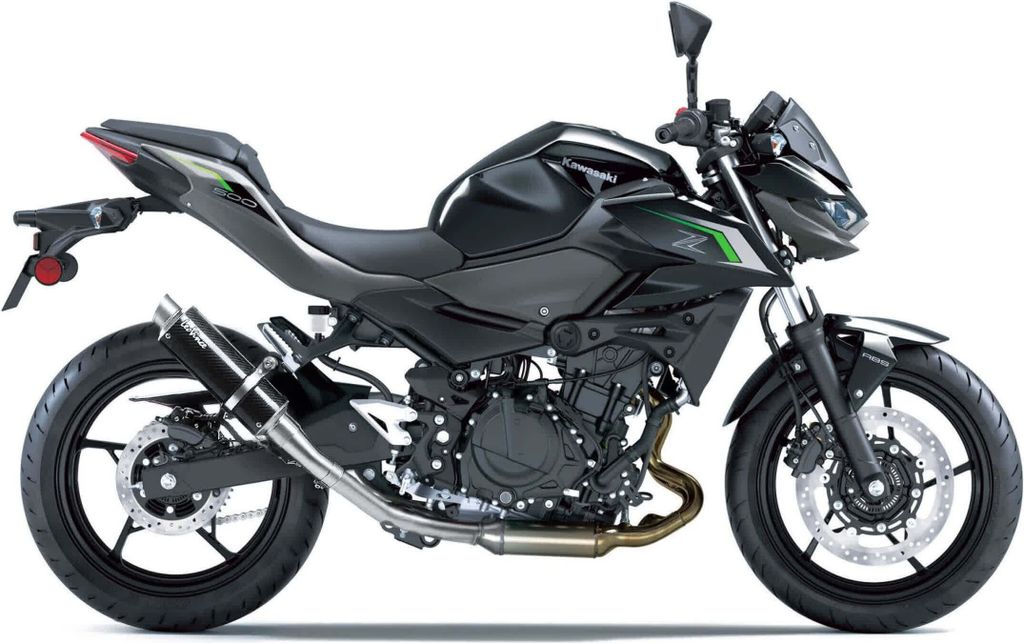 LeoVince GP Corsa Carbon Slip-On Auspuff für KAWASAKI Z Produktbild 