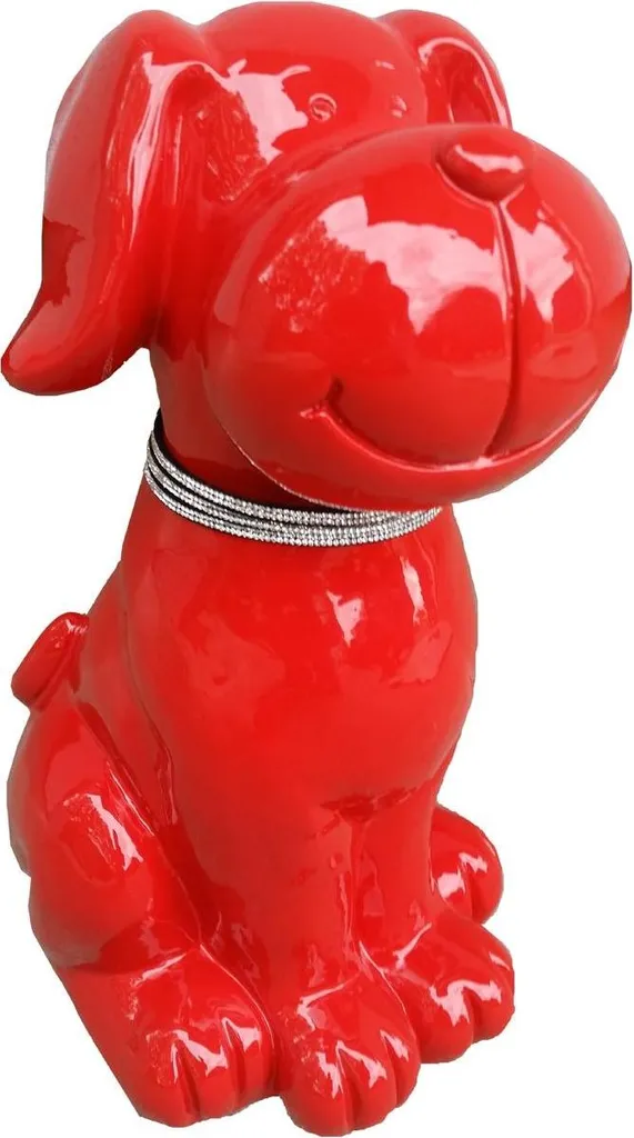 Statue Chien Abstraite pour Décoration Intérieure - Objet d'Art 45 cm