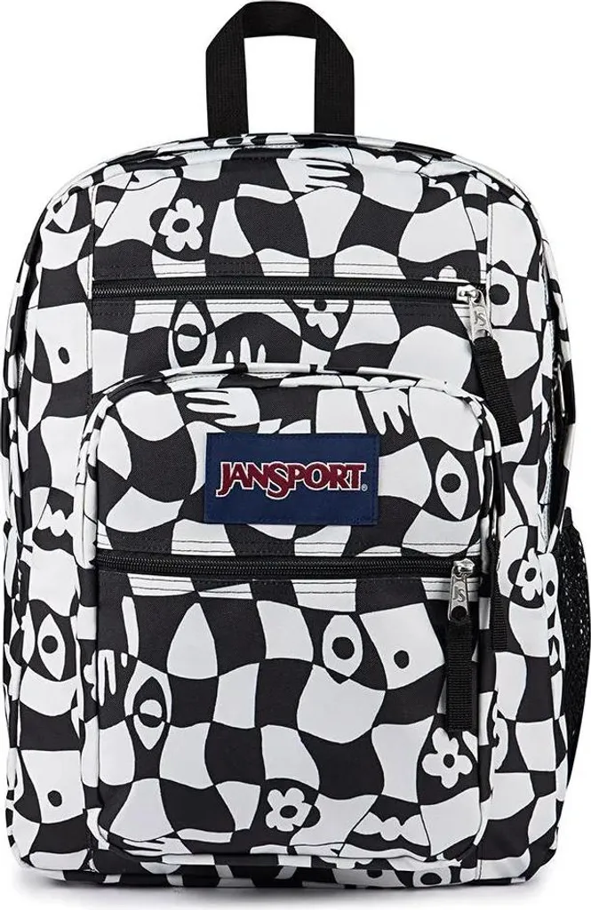 Sac à dos JanSport Big Student Blanc : Idéal pour Lycée et Université