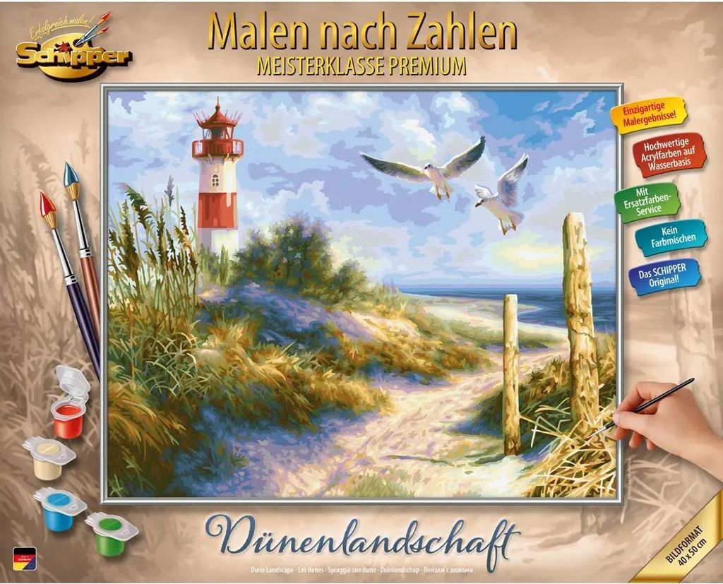 Malen nach Zahlen -Exotische Blütenträume | HL Großhandel