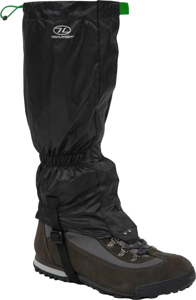 Couverture Polaire Noire Glenshee Highlander S pour Camping et Randonnée