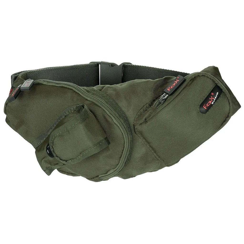 Sac banane de voyage kaki idéal pour smartphone et accessoires