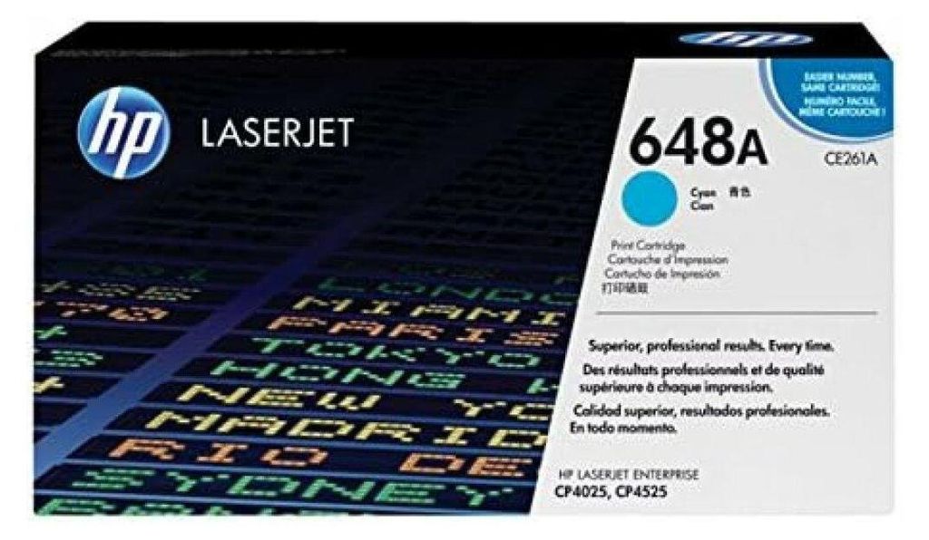 Toner HEWLETT PACKARD CE261AC CLJCP4525 CYAN Image du produit 