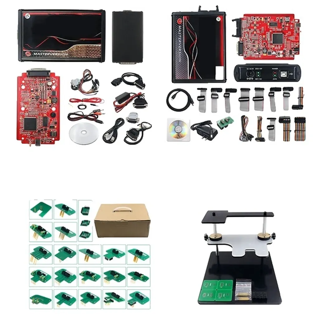 Programmation Moteur via Kess V5017 Rouge et Cadre BDM LED Pro