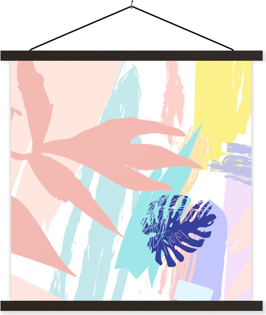 MuchoWow® Textilposter Sommer - Gelb - Strand 120x120 cm Produktbild 
