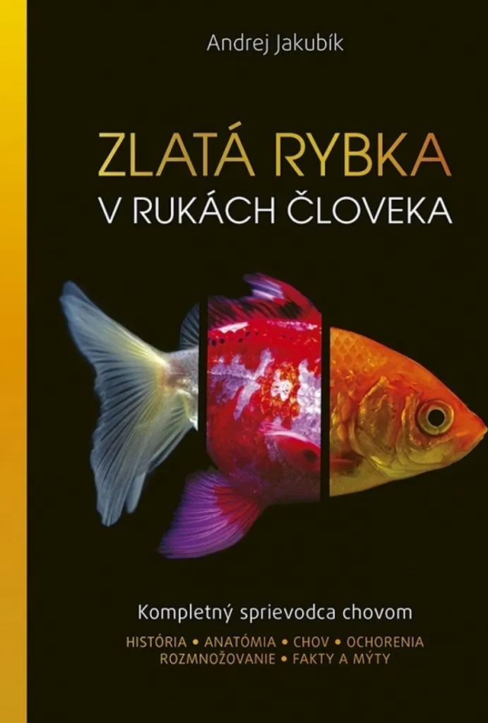 Livre d'aquariophilie pour poisson rouge par Andrej Jakubík, 200 p.