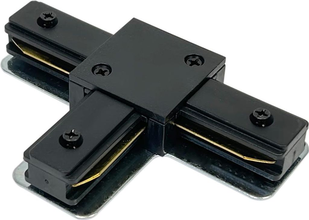 Verbinder für Lichtschienen 1F T HQ SCHWARZ