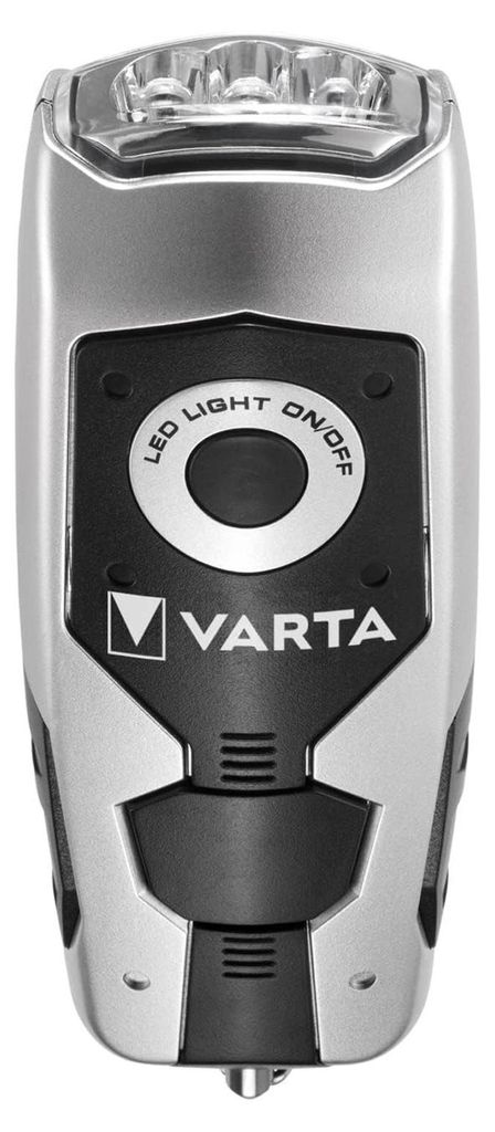 Varta LED zaklamp Power Line, dynamo-model Productafbeelding 