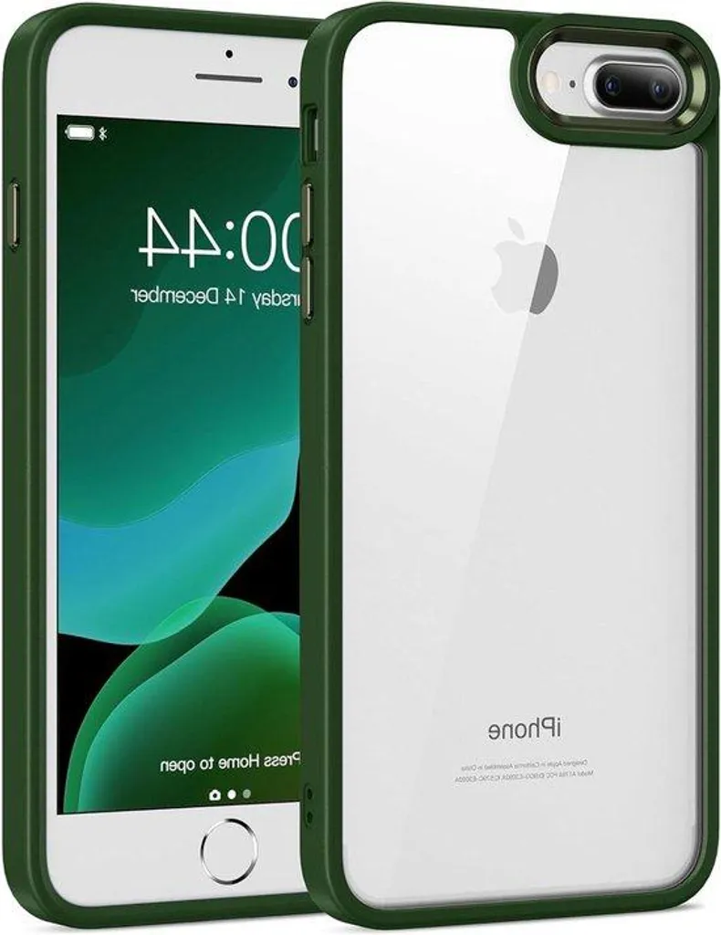 Coque de protection iPhone verte pour le sport et le quotidien