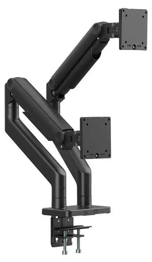 Double support écran 45" articulé DIGITUS TIS noir haute résistance