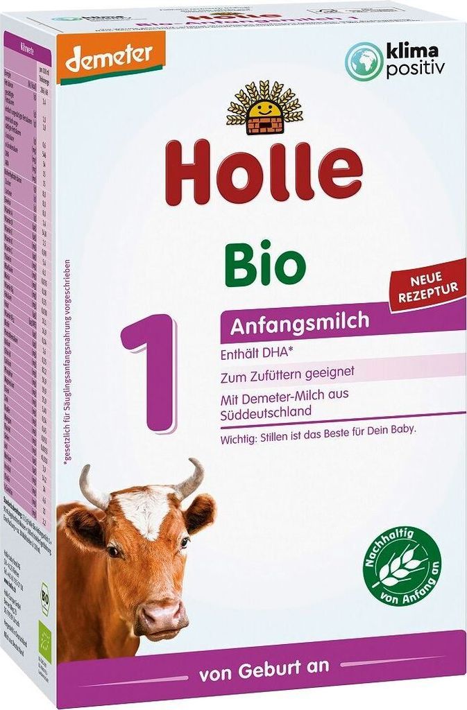 MLEKO KROWIE 1 POCZĄTKOWE DLA NIEMOWLĄT DEMETER400 g - Zdjęcie produktu 