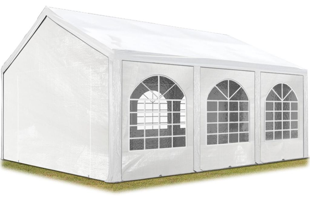 Párty stan 4x6 m pavilonový stan plachta PE 450 N zahradní Obrázek produktu 