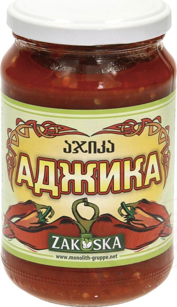 Adgika Grusia Peperonizubereitung 360g Produktbild 