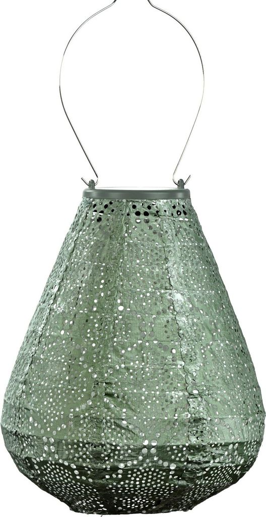 LUMIZ Solar-Lampion Tulpe | Bazaar | Grün | Ø20 cm