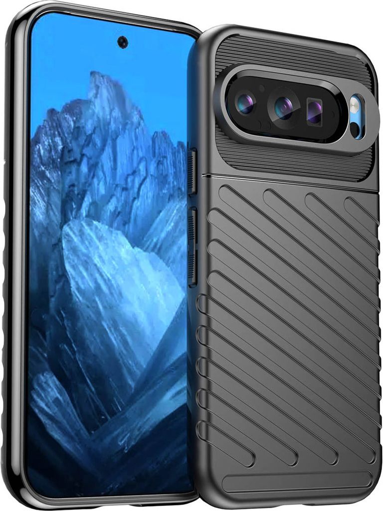 imoshion Thunder Backcover Google Pixel 9 / 9 Pro - Schwarz