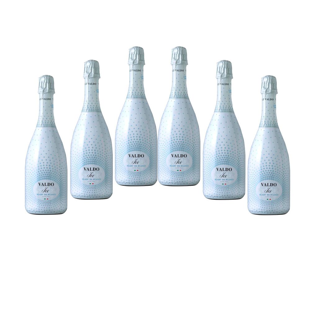 VALDO ICE Blanc De Blancs Demi Sec Schaumwein (6  x 750ml) Produktbild 