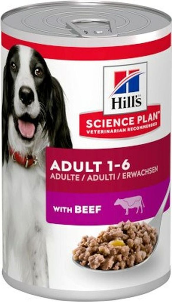 HILL'S Science Plan Canine Adult Beef - Nassfutter für Hunde - 370 g